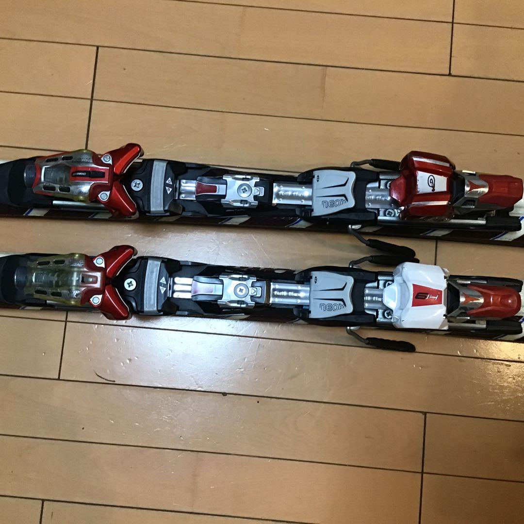 atomic LT 9 スキー 板166cm とビンディングとスキーケース　付き