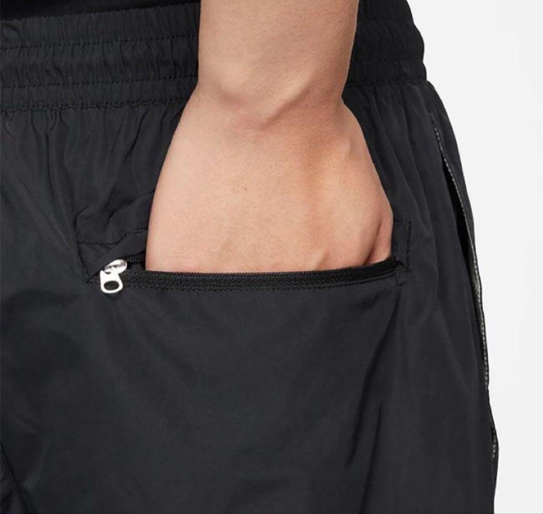 XL ☆新品タグ付☆ ナイキ　ビッグスウッシュ ウーブンパンツ　ブラック　廃盤