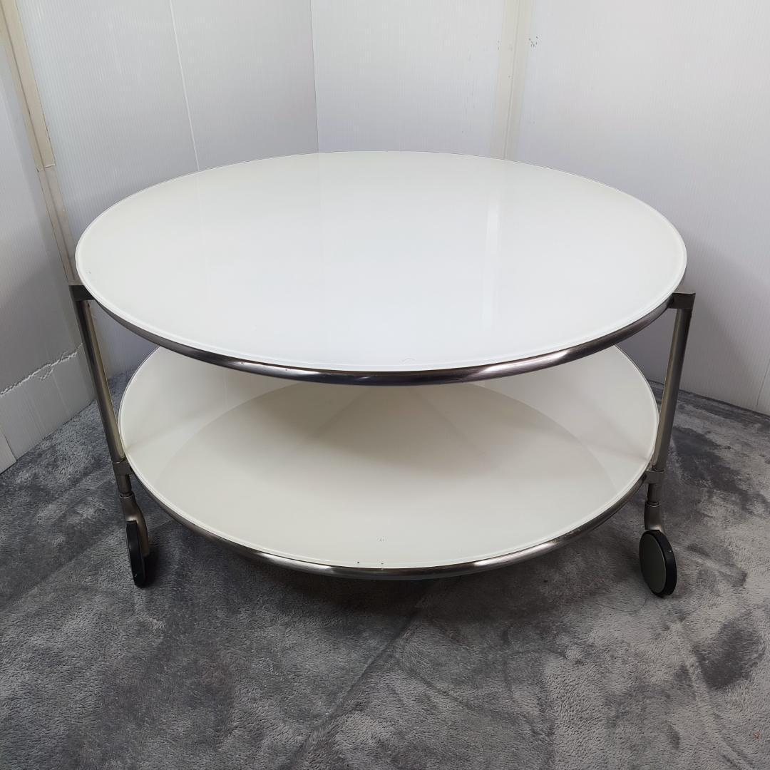 IKEA オールドイケア strind ガラステーブル　コーヒーテーブル　廃番品