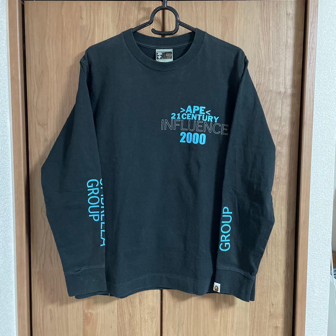 00s A BATHING APE × FUTURA nigo ロンT L/S