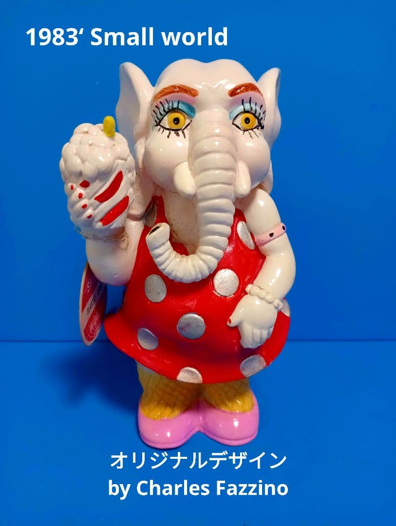 1983年製 超レア 3Dアート チャールズ・ファジーノ オブジェ ピギーバンク