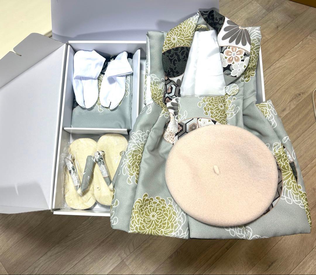 ひよこ商店　七五三　被布　着物セット