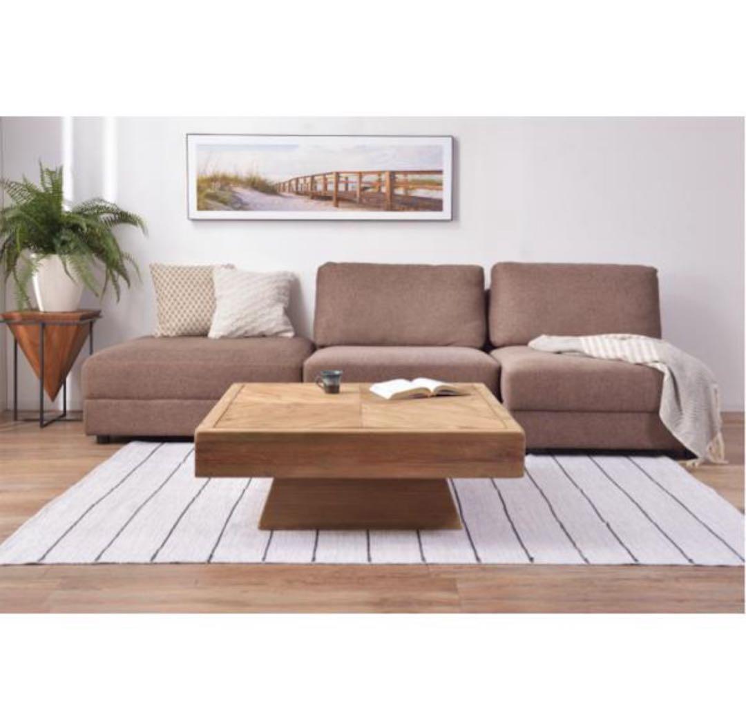 パイン古材 大型センターテーブル 100cm