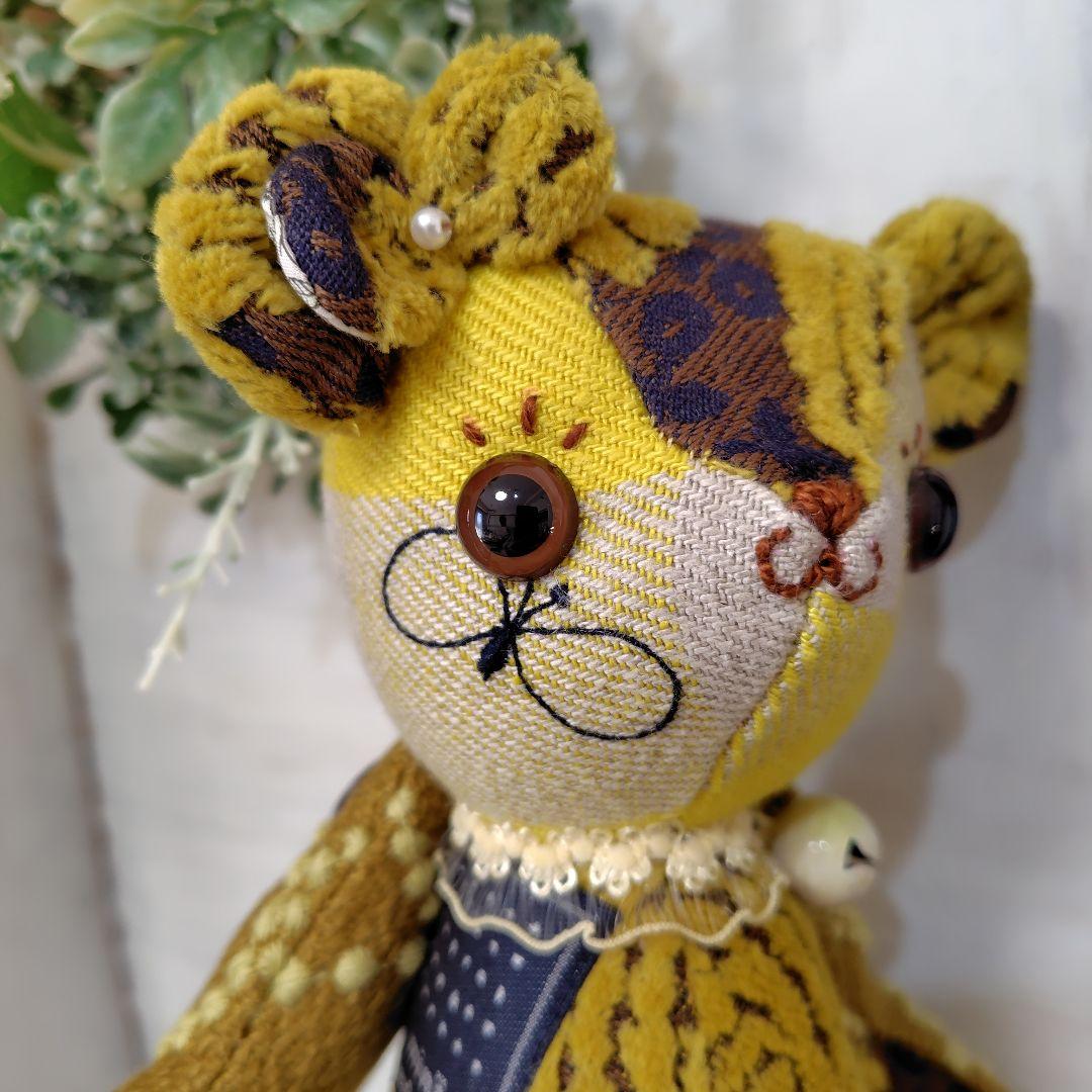 ゆ*こ様 【オークションです】ミナペルホネン＊ハンドメイド＊ぬいぐるみ＊テディベ