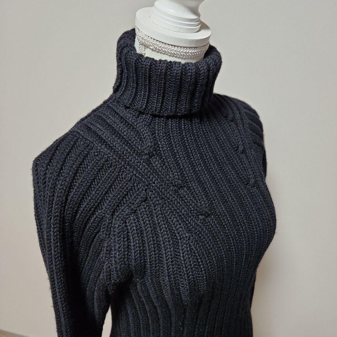 2016 AW　Y's　ワイズ　ヨウジヤマモト　タートルネック ニットセーター