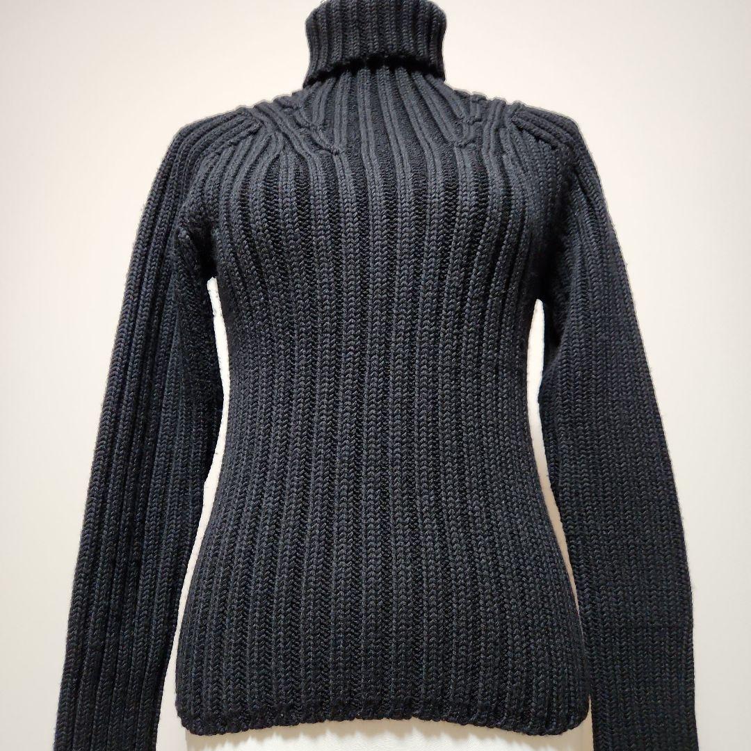 2016 AW　Y's　ワイズ　ヨウジヤマモト　タートルネック ニットセーター