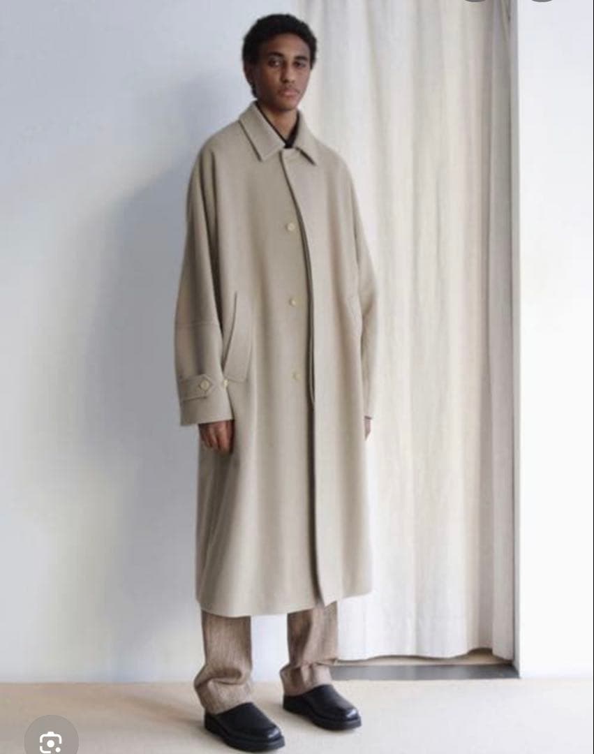 AURALEE ベージュ ロングコート