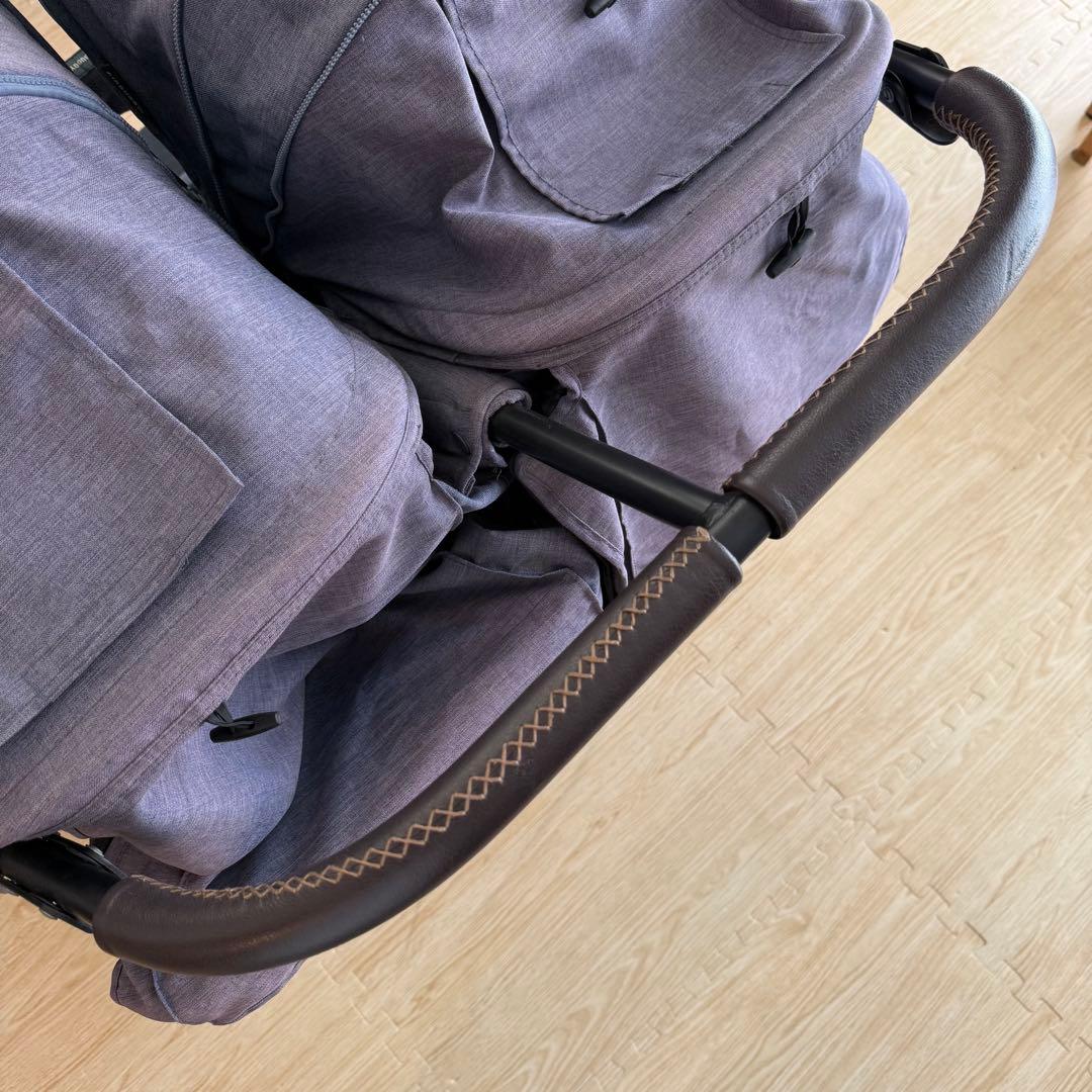 【付属品多数】エアバギー ココダブルEX ネイビー フロムバース　85-6