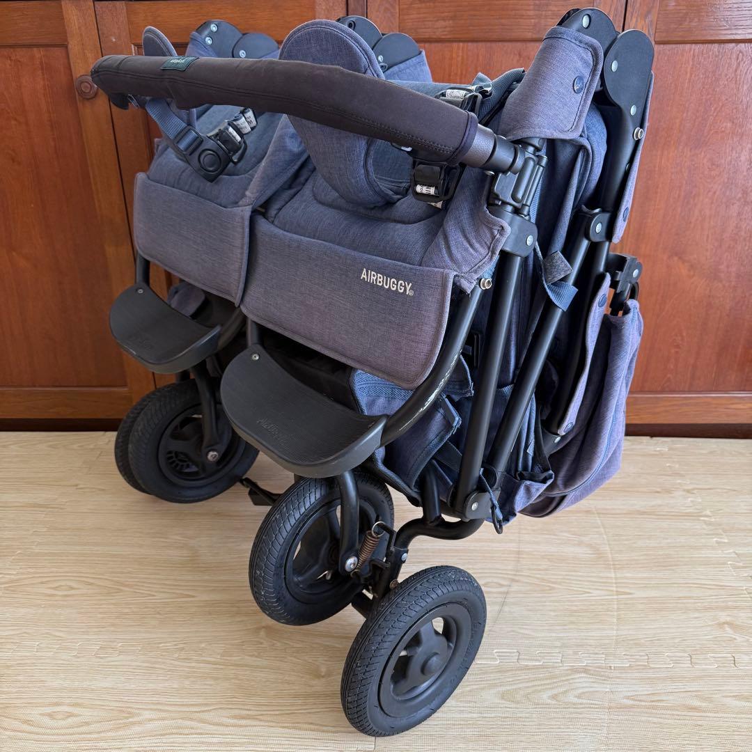 【付属品多数】エアバギー ココダブルEX ネイビー フロムバース　85-6