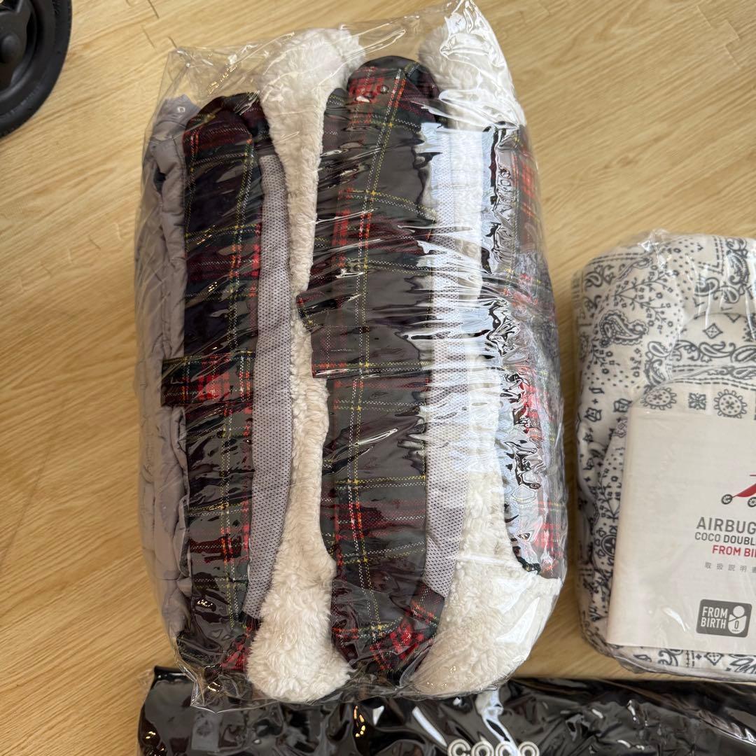 【付属品多数】エアバギー ココダブルEX ネイビー フロムバース　85-6