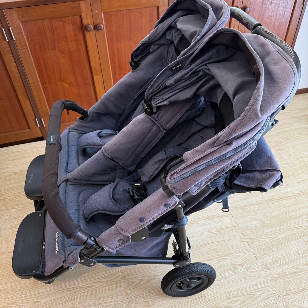 【付属品多数】エアバギー ココダブルEX ネイビー フロムバース　85-6