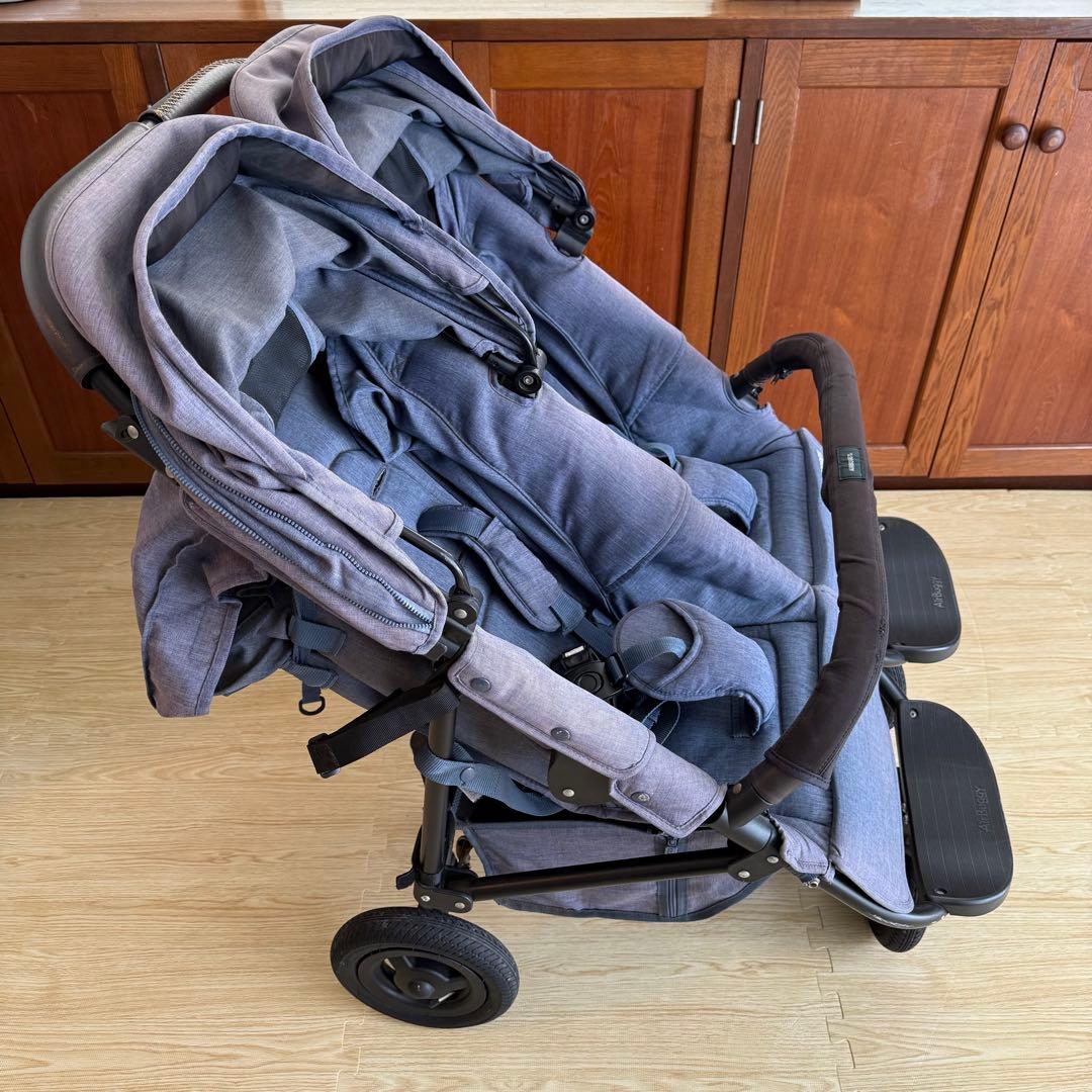 【付属品多数】エアバギー ココダブルEX ネイビー フロムバース　85-6