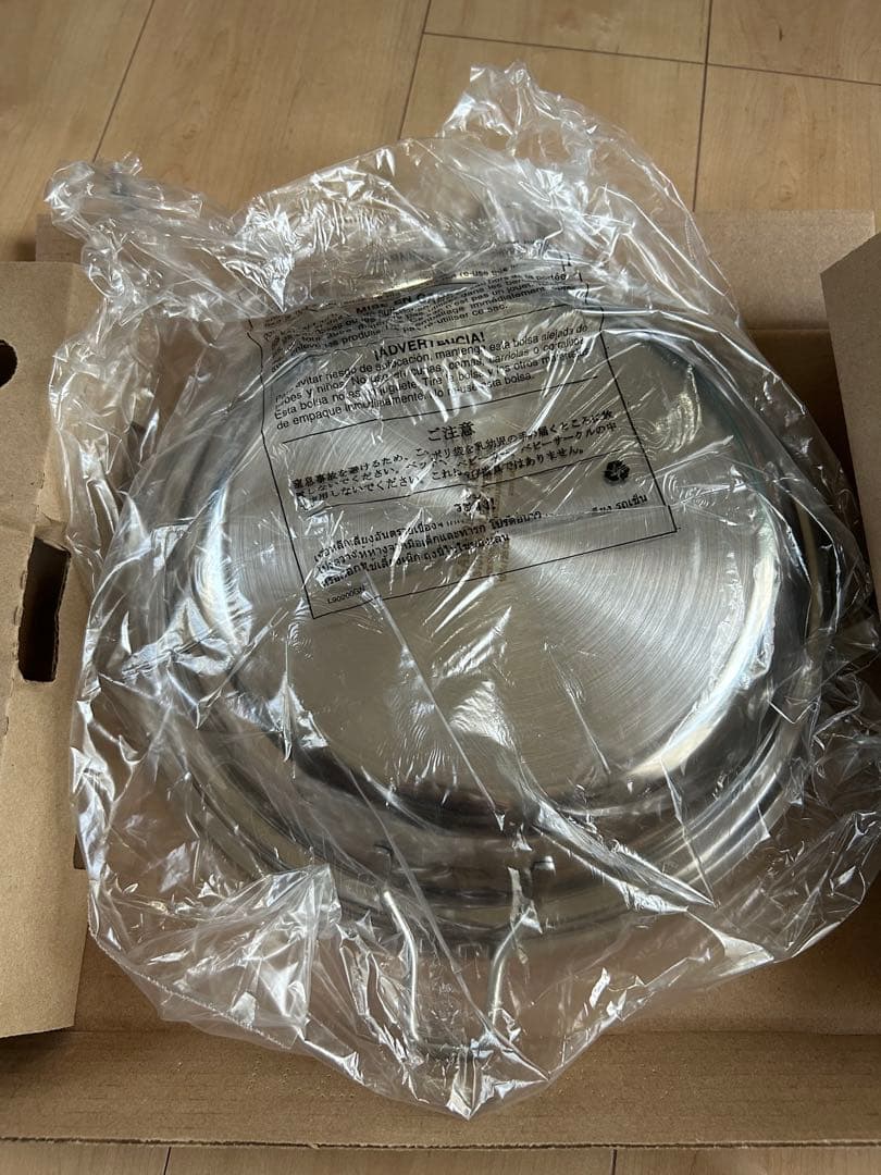 サラダマスター ステンレスフライパン M ハンドル付き 新品