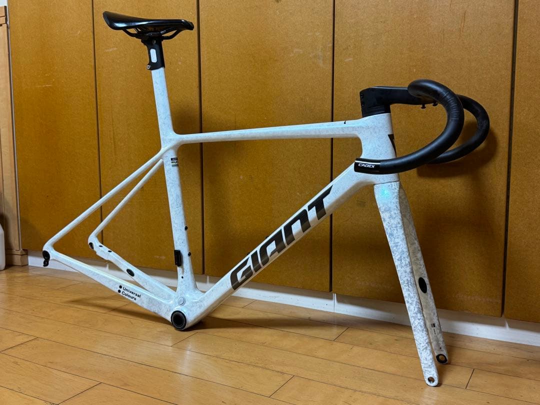 GIANT TCR ADVANCED SLフレームセット CADEXハンドル付き