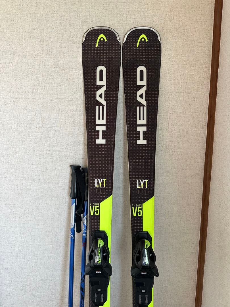 HEAD ヘッド スキー板V-SHAPE V5 LYT TECH 163cm
