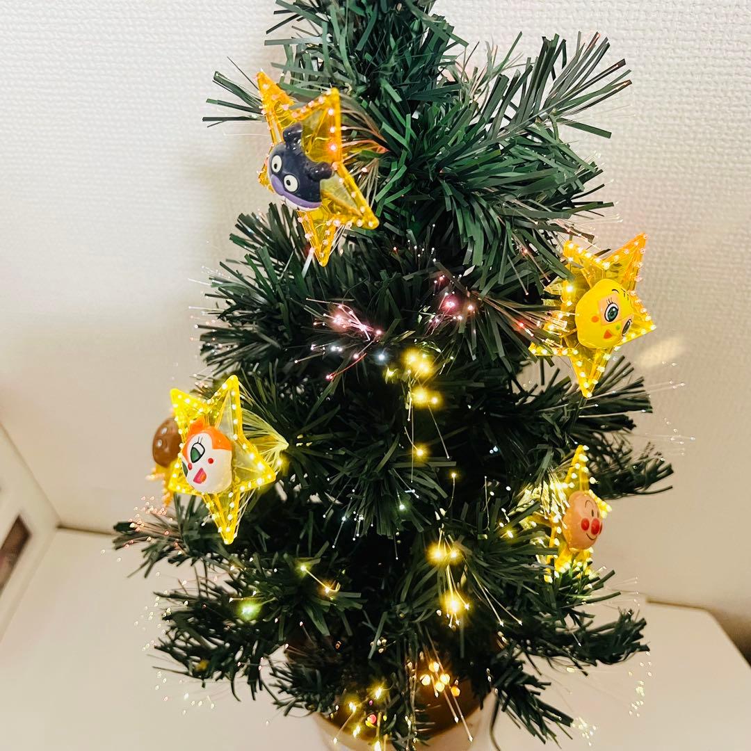 アンパンマン　光る　ファイバーツリー