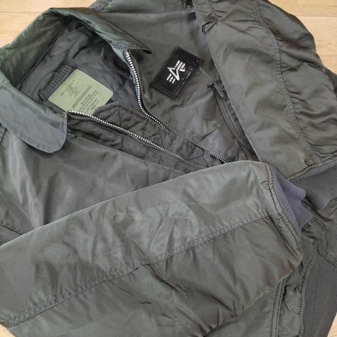 【22】90s USA製 alpha CWU-45P フライトジャケット L
