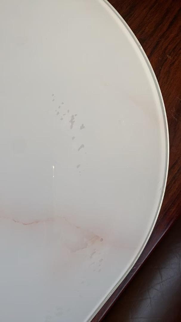 【三色変化LEDミラー 】ホワイトドレッサー訳あり品201-100-02