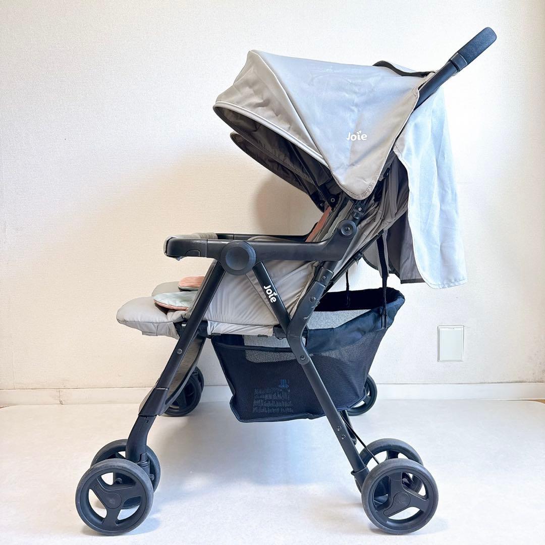 【美品】joie ジョイー　エアツイン　ネクター&ミネラ　ベビーカー　二人乗り
