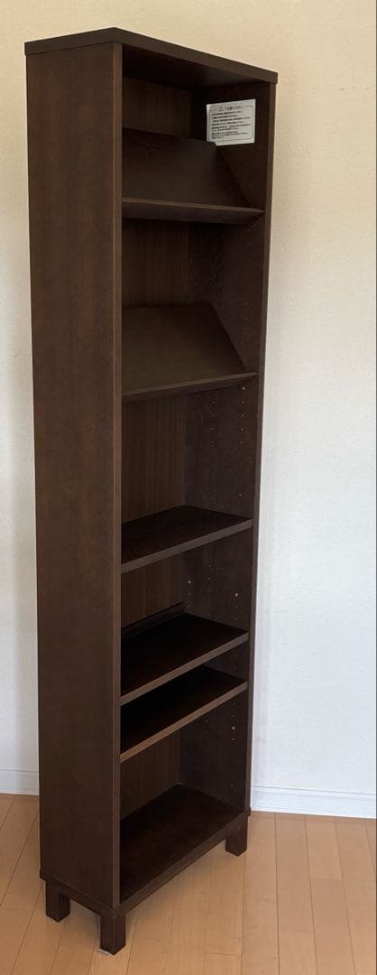 本日まで　無印良品 木製シェルフ 本棚　可動式棚　ダークブラウン