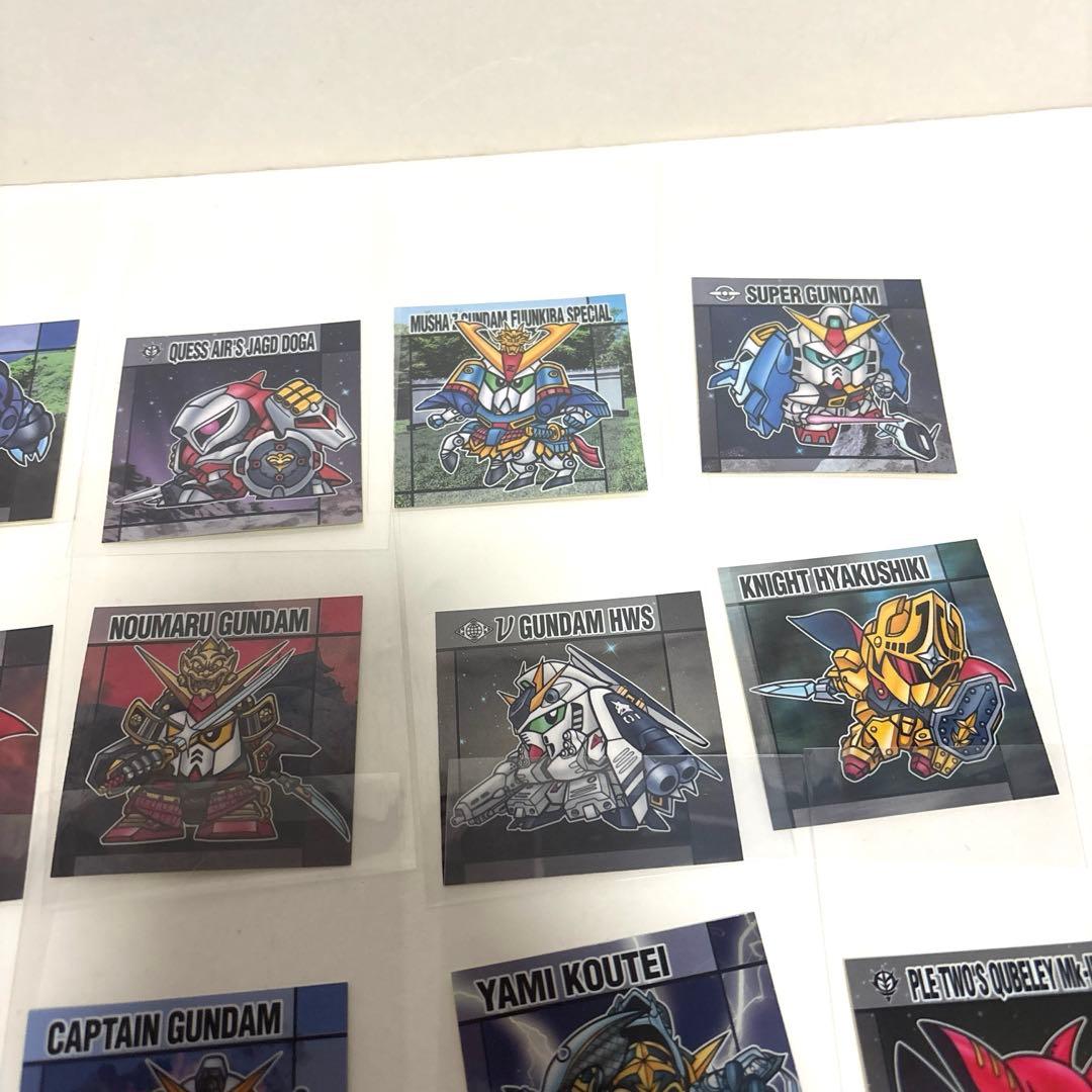 最新弾 元祖SDガンダム スナック2 メタリックシール 全33種フルコンプ