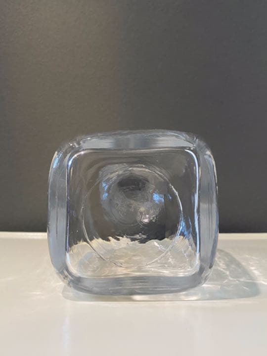 アンティーク ガラス 丸蓋 フラワーベース 小瓶 アンティーク 蓋付