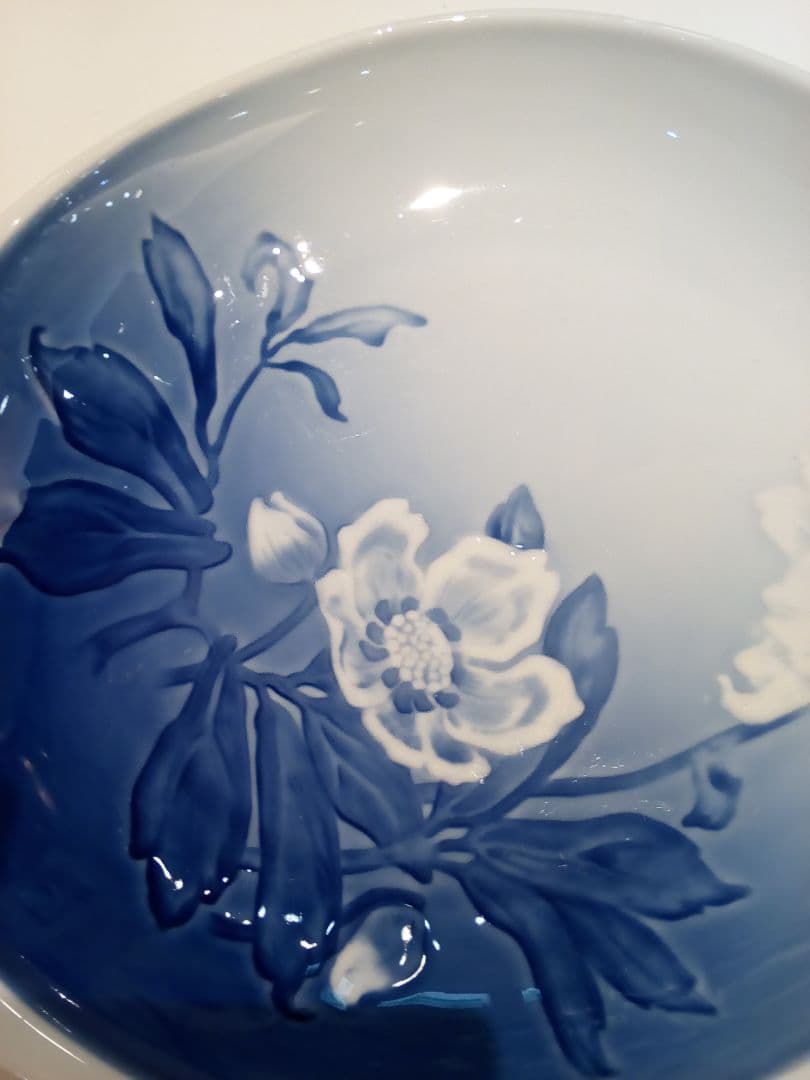 ビングオーグレンダール クリスマスローズ 変形皿