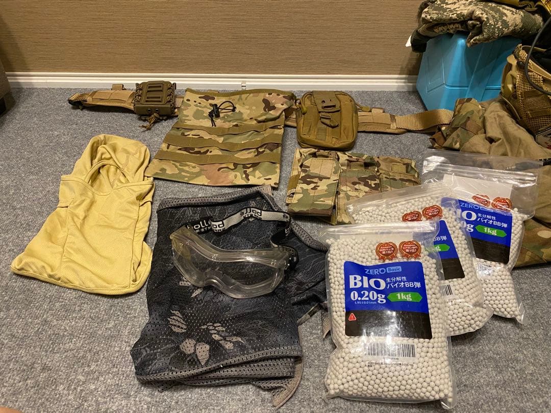 mara1000carat　ネイビーシールズ　マルチカム迷彩装備セット