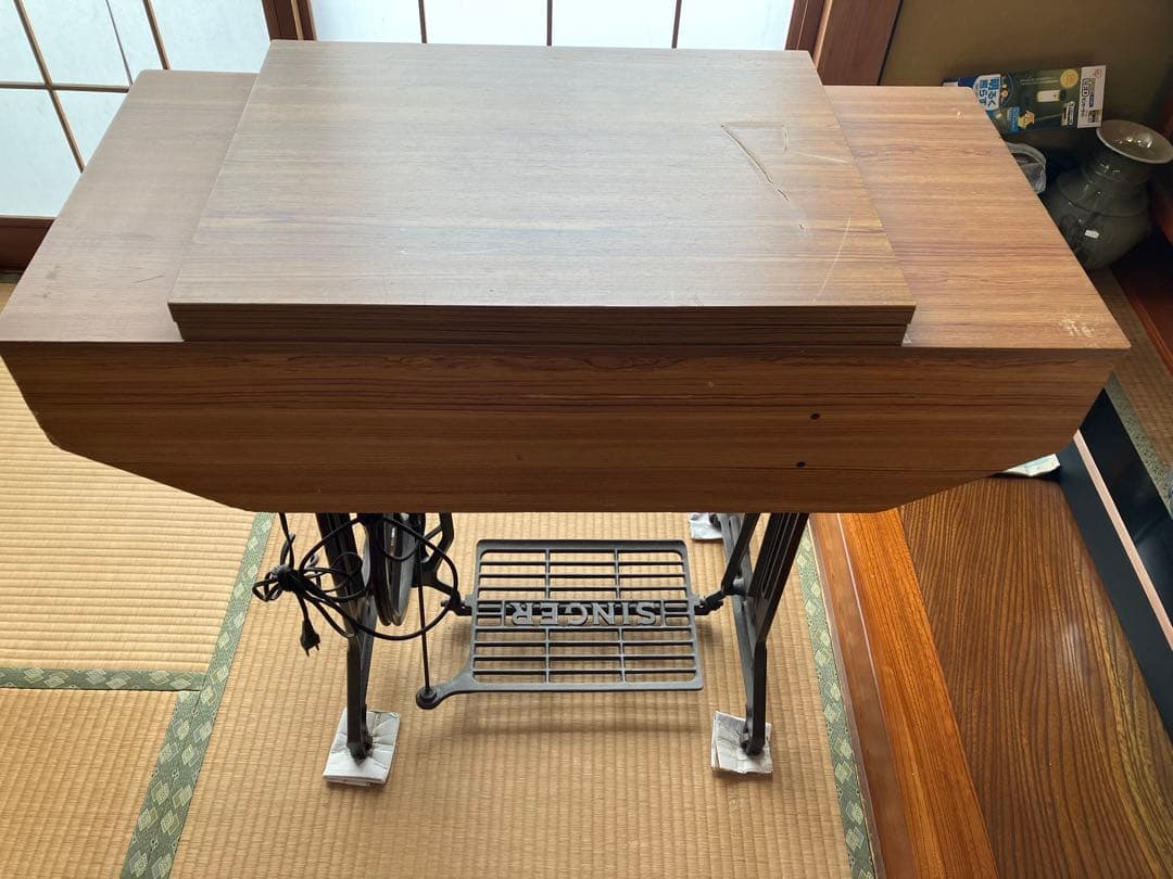 SINGER 足踏みミシン　埼玉県川越受取は8000円で。