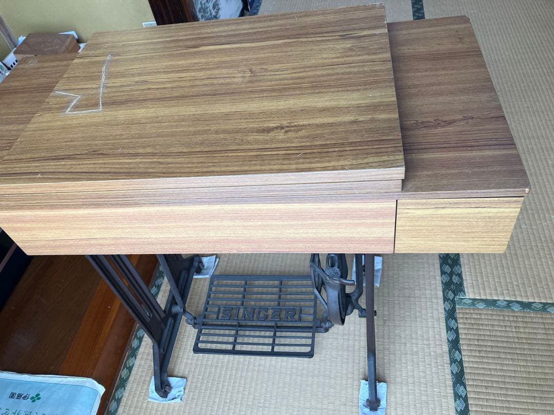 SINGER 足踏みミシン　埼玉県川越受取は8000円で。