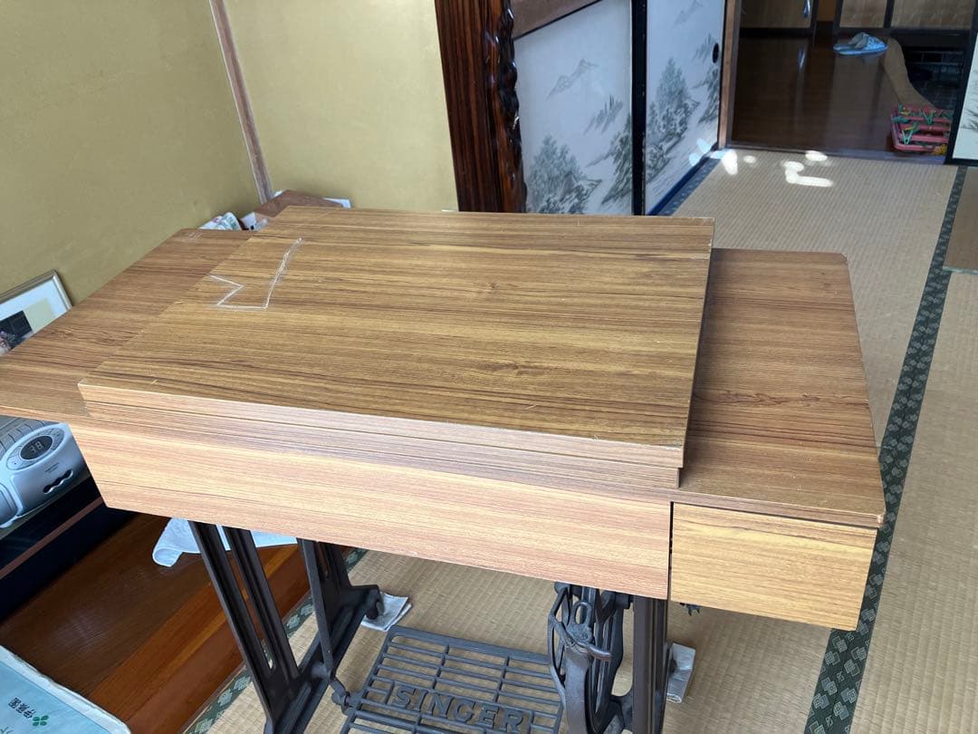 SINGER 足踏みミシン　埼玉県川越受取は8000円で。