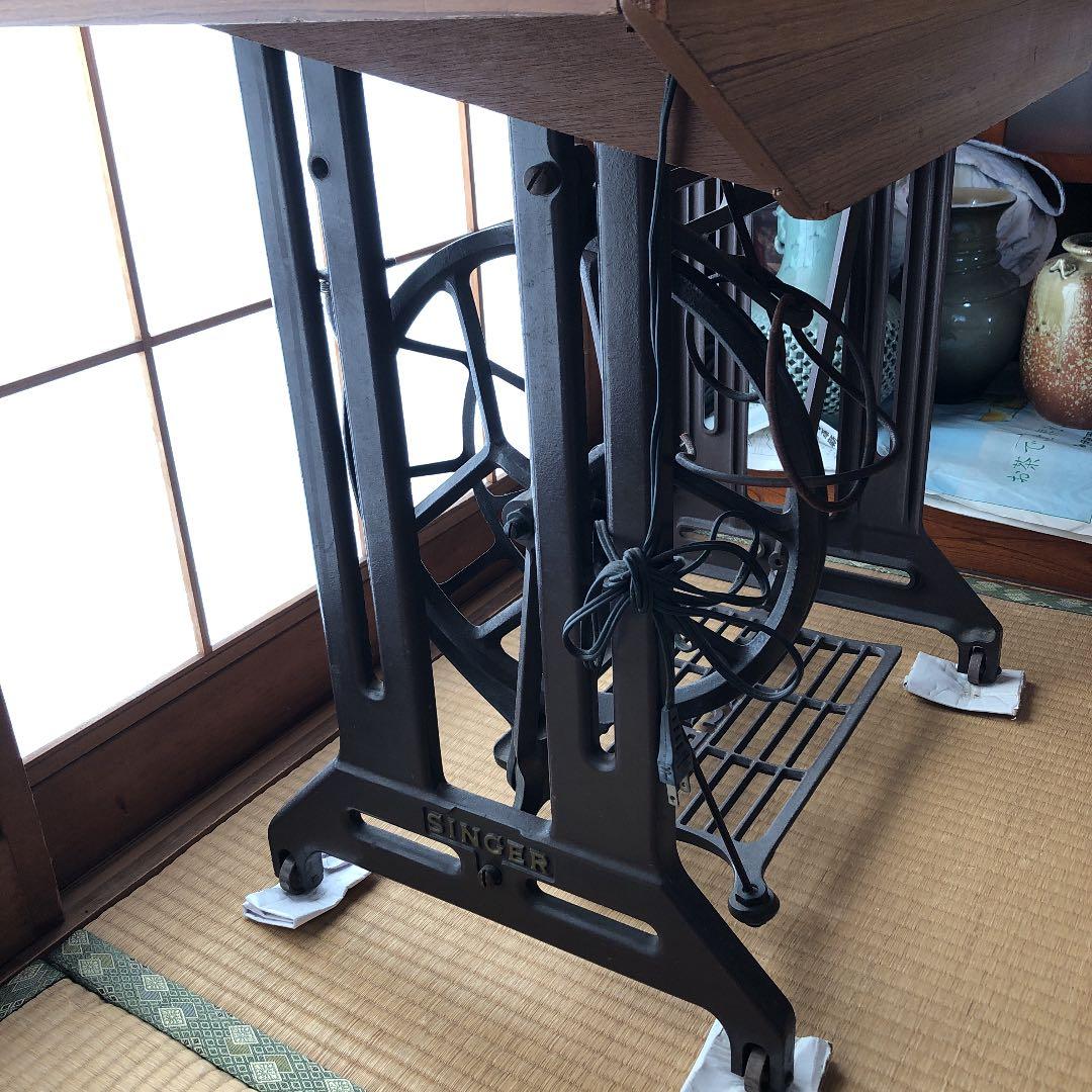 SINGER 足踏みミシン　埼玉県川越受取は8000円で。