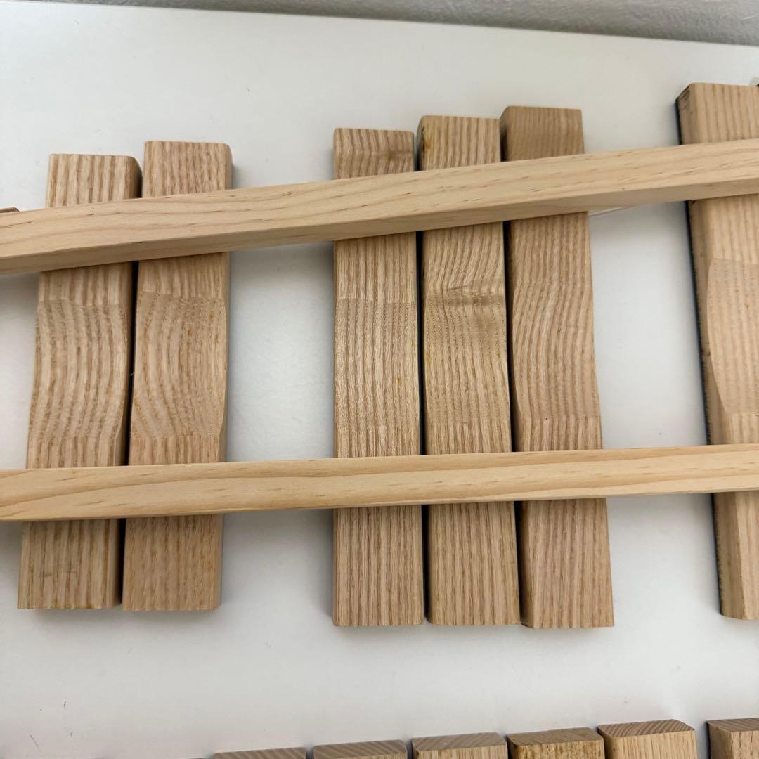 木琴 ゼンオン 紐交換済み 全音楽譜出版社 30音 半音 赤いキャリーバッグ付き