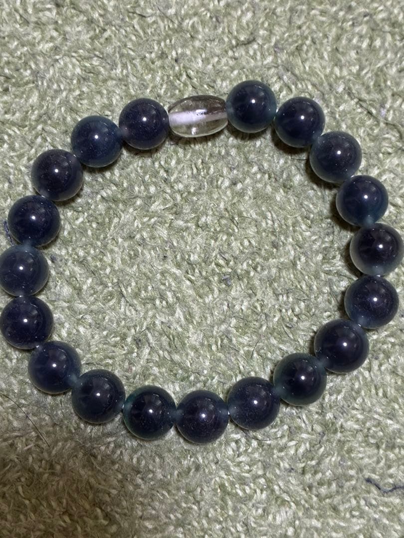ブルータピオカアゲートブレスレット