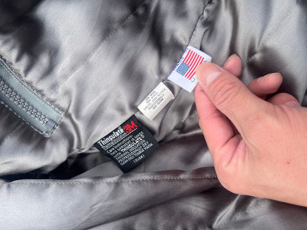 Eddie Bauer 70〜80sグレー ジャケット　USA製