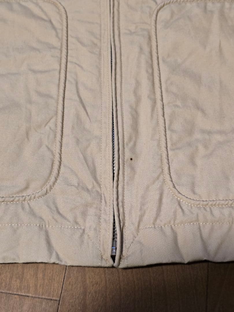 VAN JACスイングトップ. ミニクーパー刺繍.サイズM.ベージュ