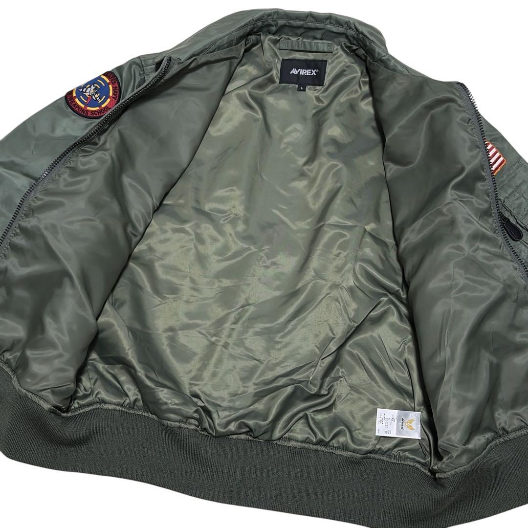 最終値下げ　AVIREX MA-1 CWU 36P VX-31 フライトJK