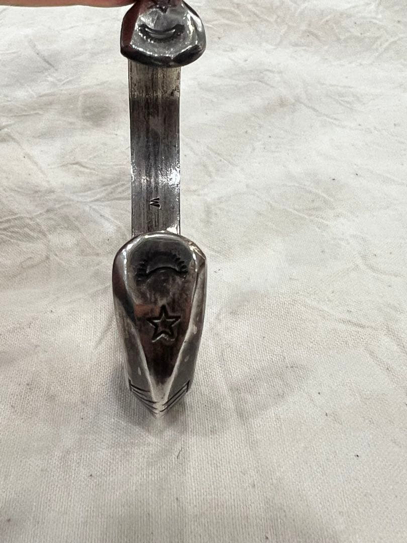 Wylie Secatero ワイリーセカテロ シルバーバングル　55g