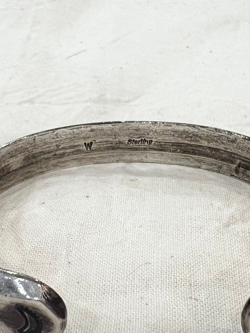 Wylie Secatero ワイリーセカテロ シルバーバングル　55g