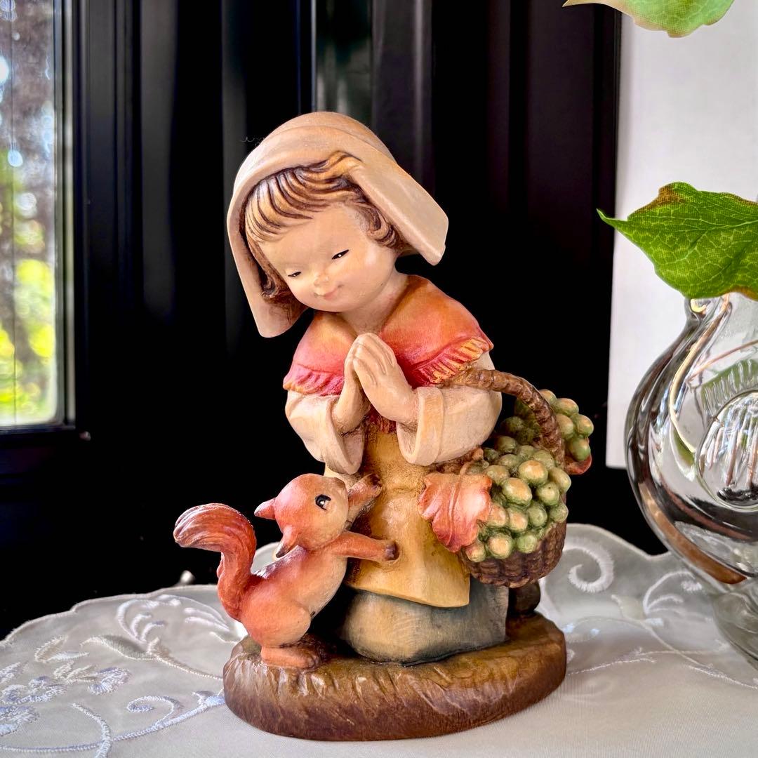 アンリ人形　ANRI 13㎝　【大きな・Thanksgiving】収穫の祈り