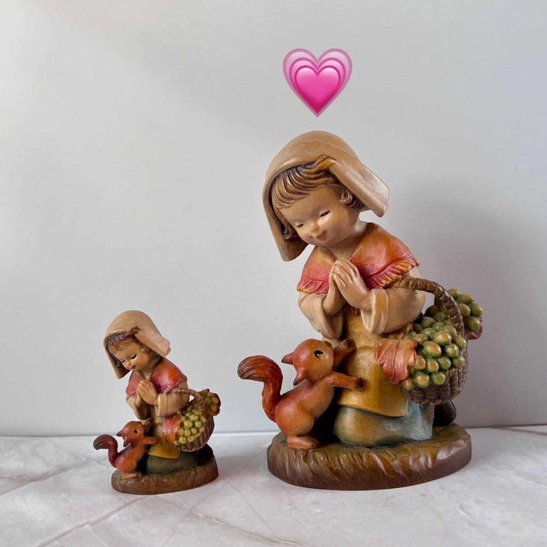 アンリ人形　ANRI 13㎝　【大きな・Thanksgiving】収穫の祈り