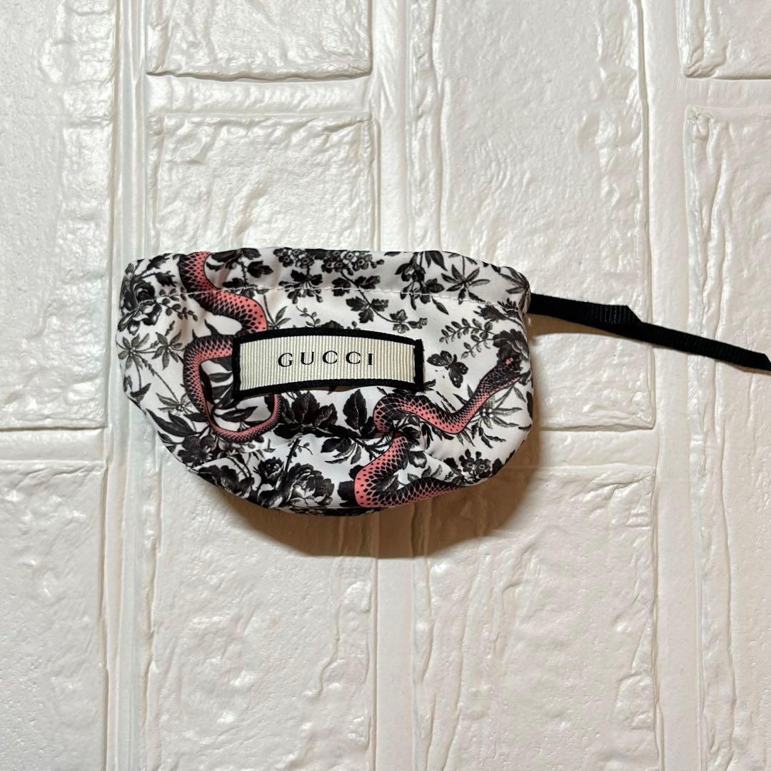 GUCCI ブラック レザー ブレスレット GG グッチ