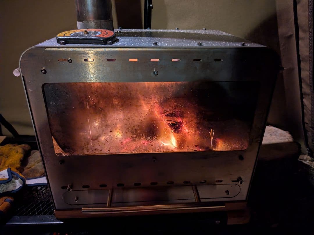 最終値下げ　卓上薪ストーブ キャンプ