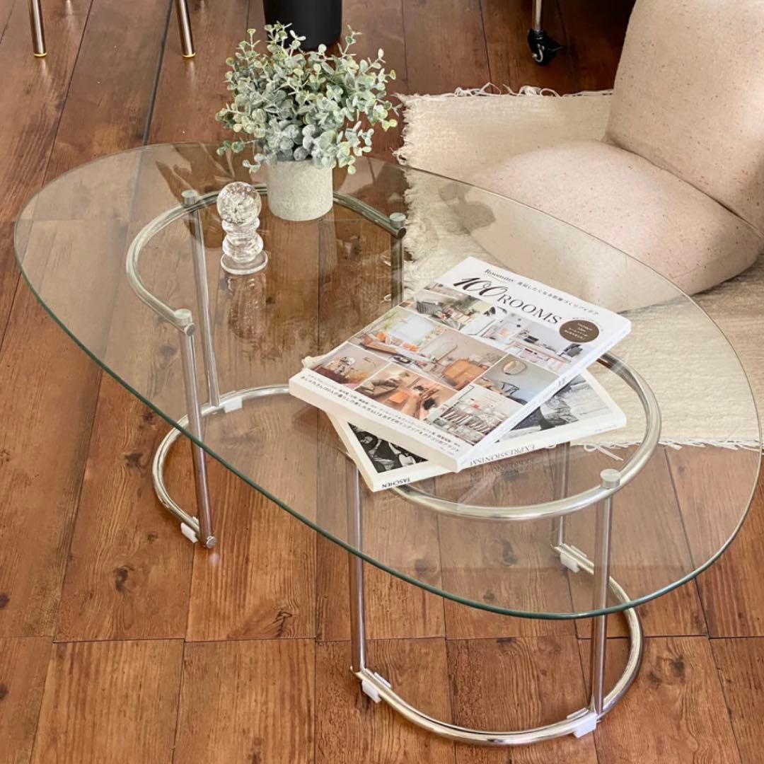 韓国　ペブルテーブル センターテーブル