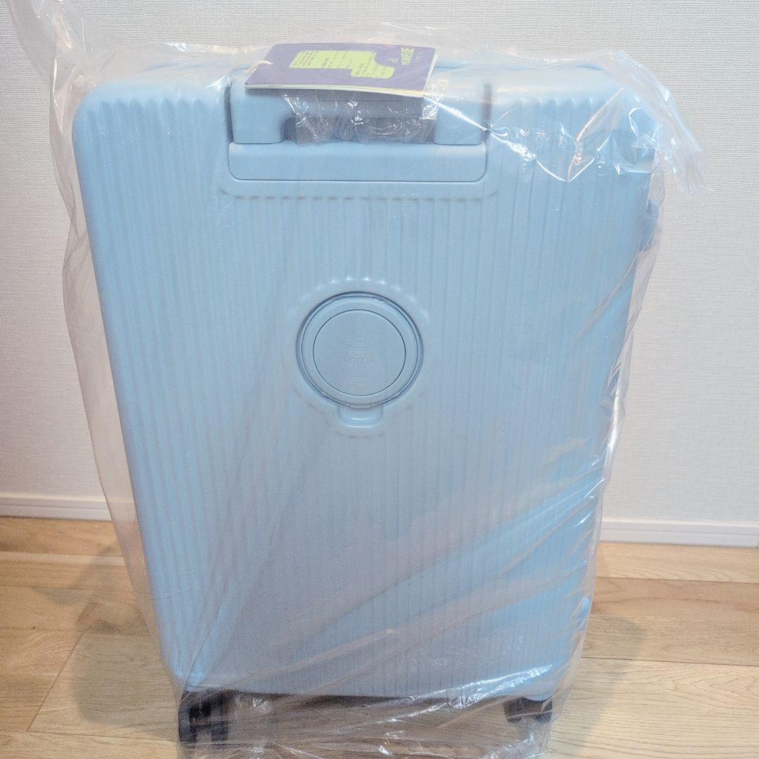 スーツケース フロントオープン 拡張 ストッパー キャリーケース 360度 M