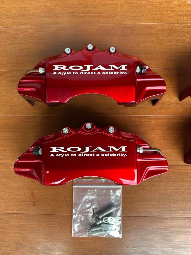 アルファード30 ROJAM キャリパー カバー 取付けステー付き