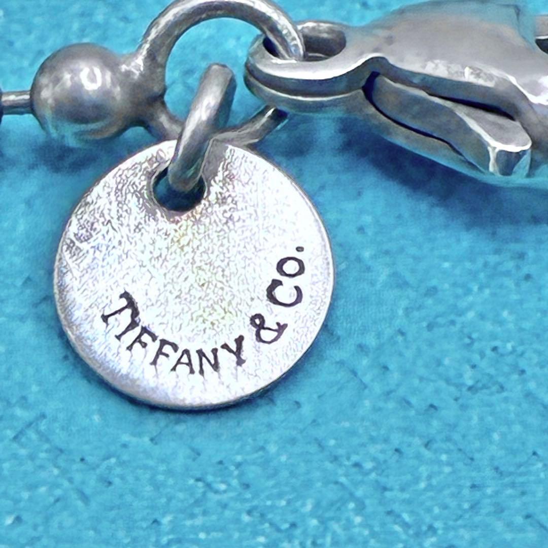 ティファニー　約86cm　ロングボールチェーン　ネックレス　シルバー　美品