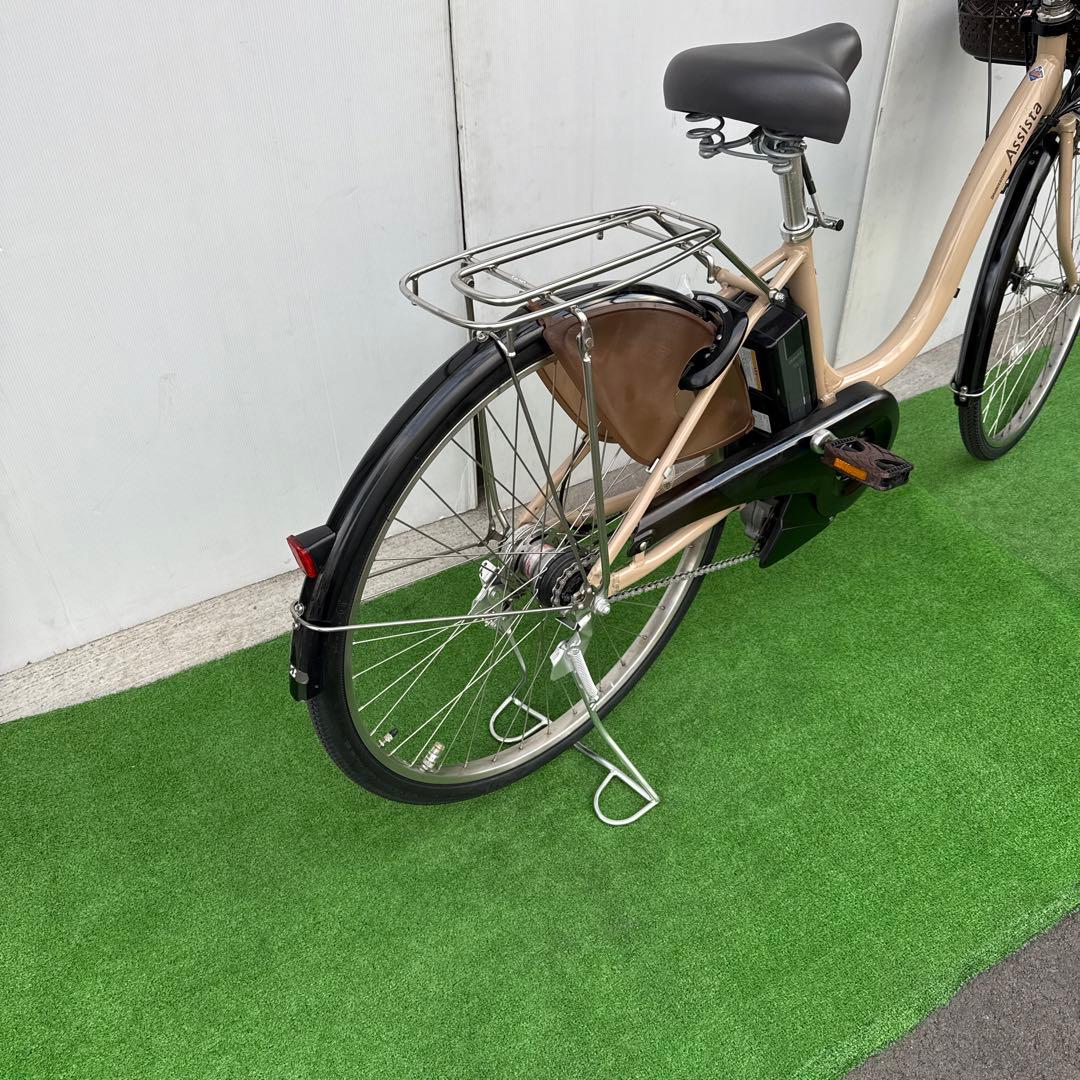 ブリヂストン電動アシスト自転車26インチ 12.3Ah イエロー