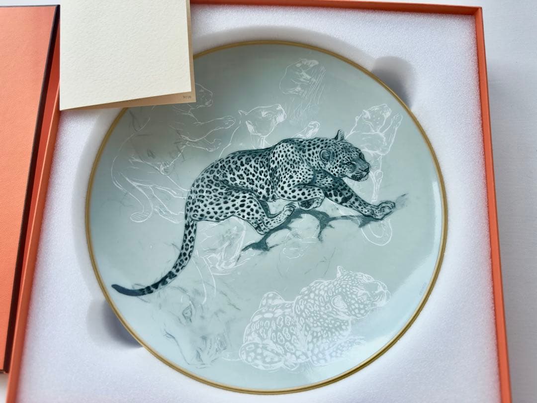 エルメス　赤道直下のスケッチ デザートプレート　1枚