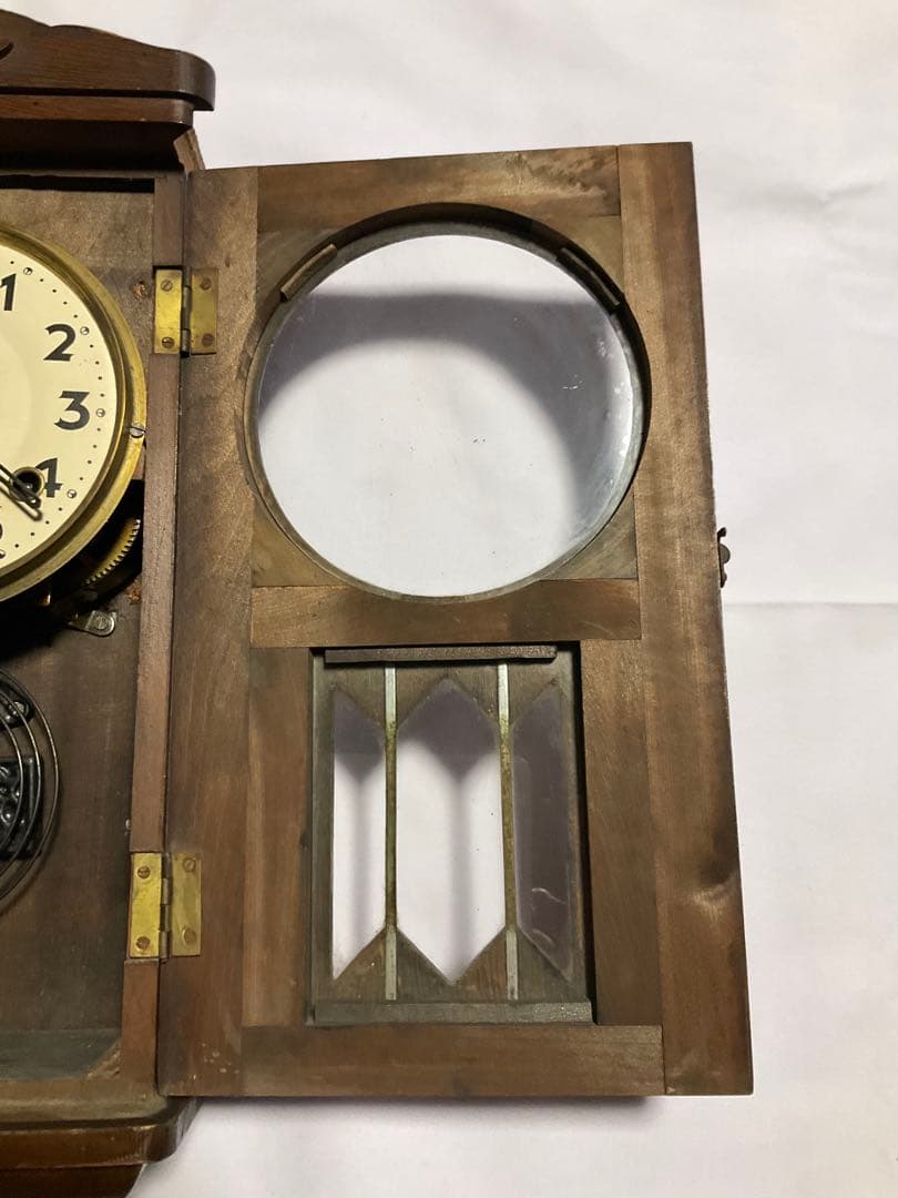 TAKANOSEIMITSUゼンマイ振り子時計 稼動品